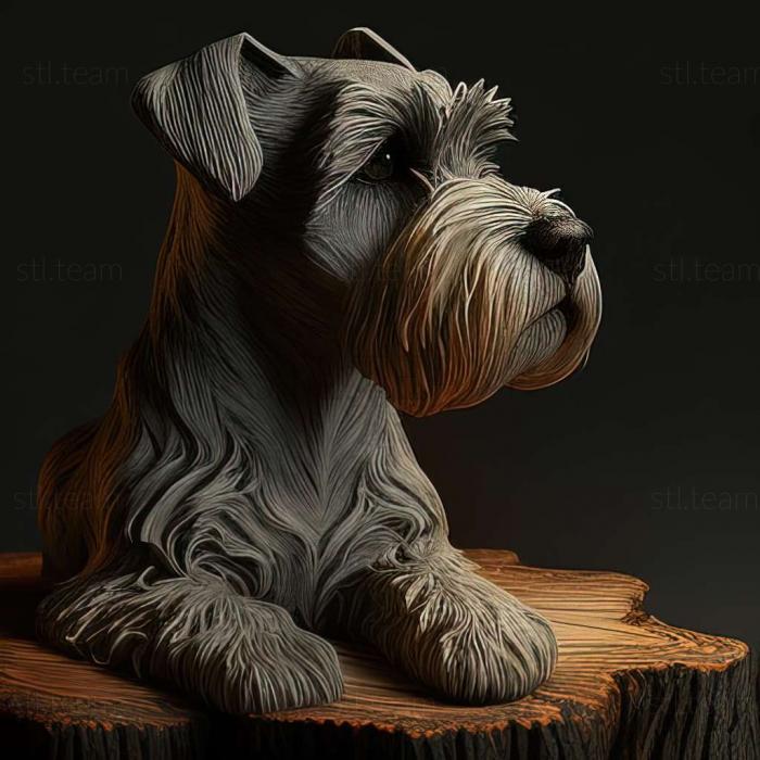 Zwergschnauzer dog